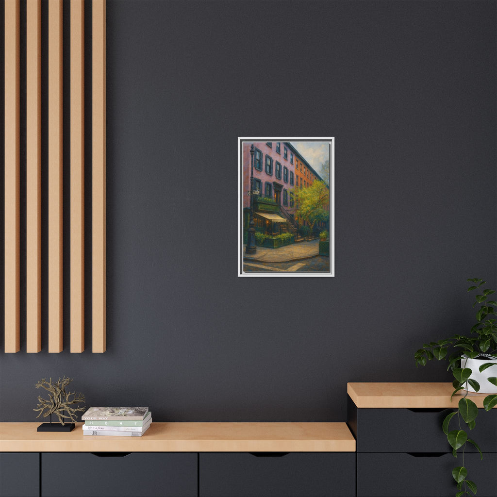 The Waverly Inn — Restaurant Print | Matte Canvas + Wooden Frame