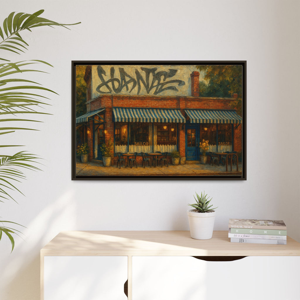 Sailor restaurant painting anniversary gift Manhattan dining