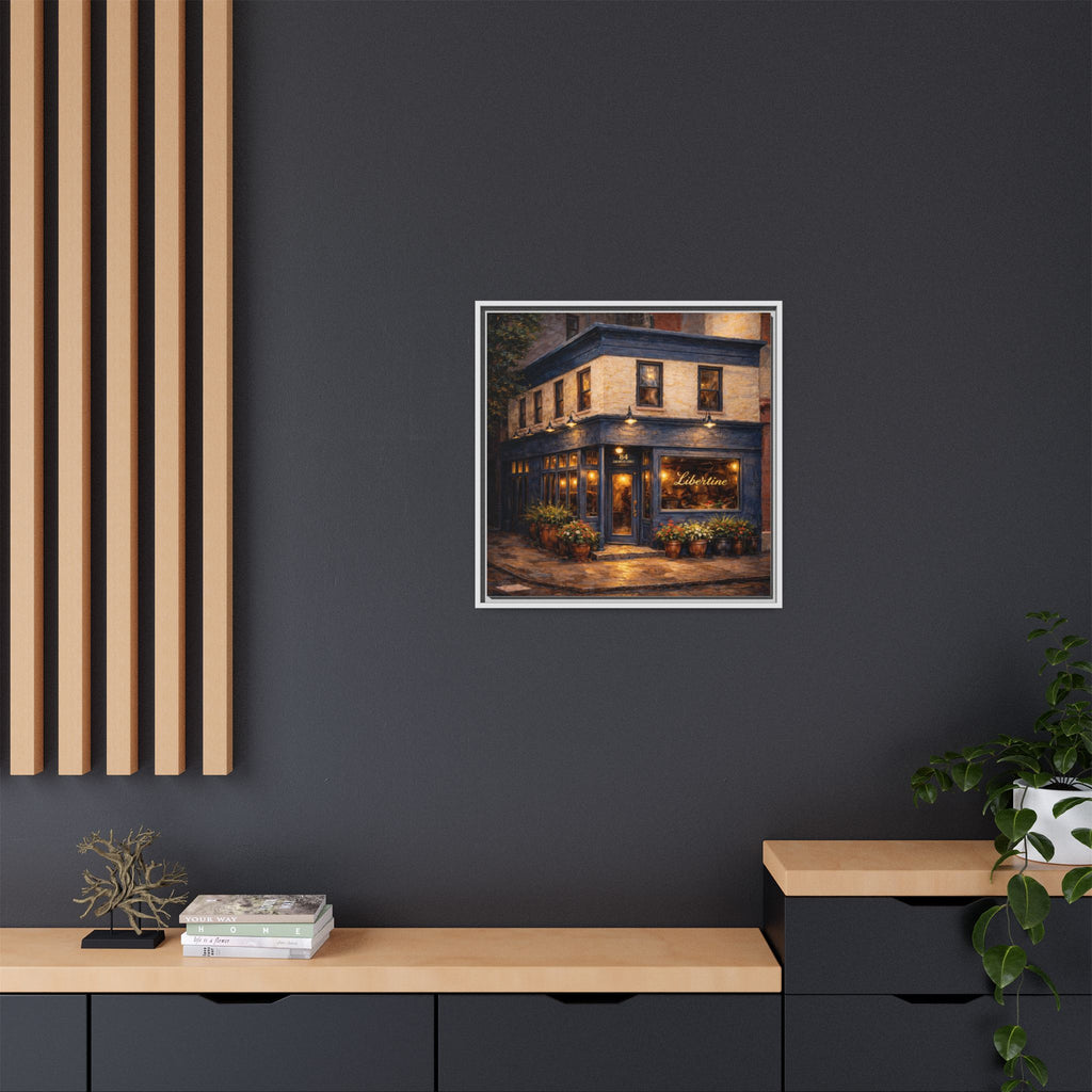 Libertine restaurant poster Manhattan dining wall decor