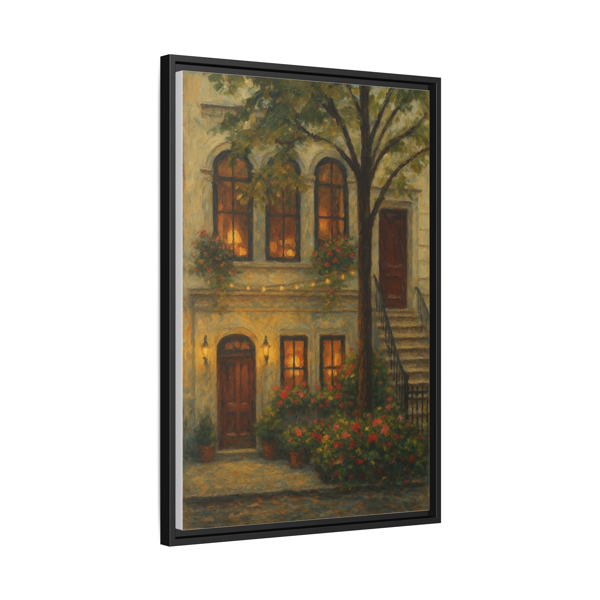 JoJo by Jean-Georges — Restaurant Print | Matte Canvas + Wooden Frame
