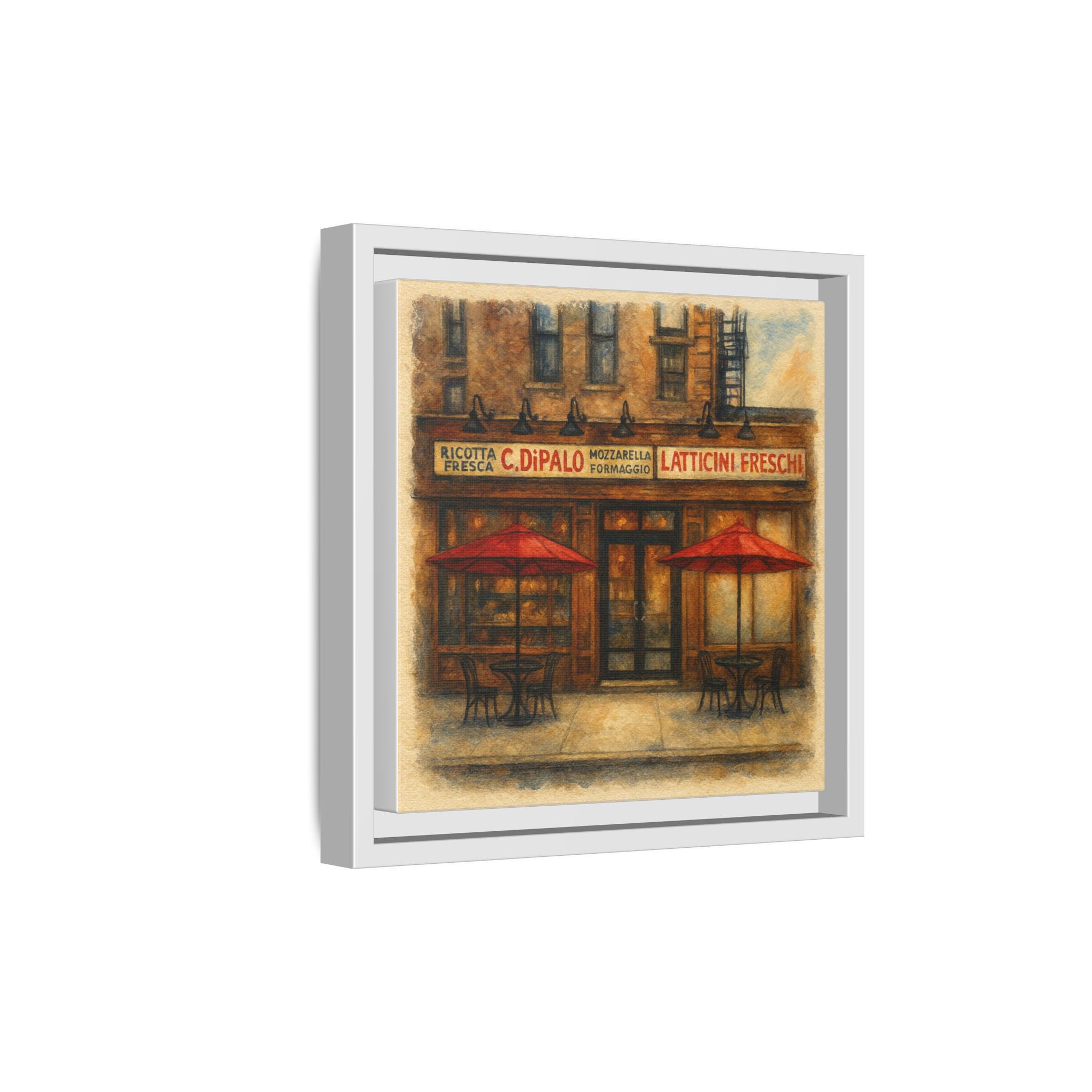 C Di Palo NYC dining art restaurant gift framed wall art