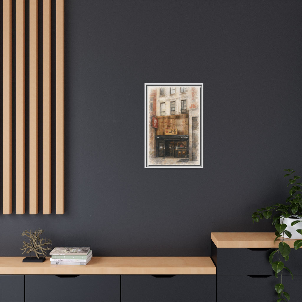 Ippudo restaurant wall print premium canvas home decor