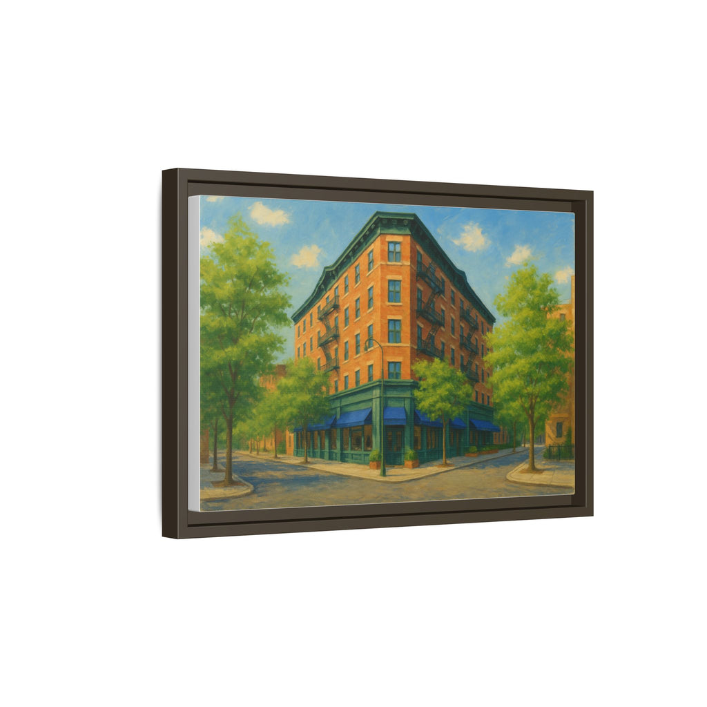 The Mary Lane — Restaurant Print | Matte Canvas + Wooden Frame