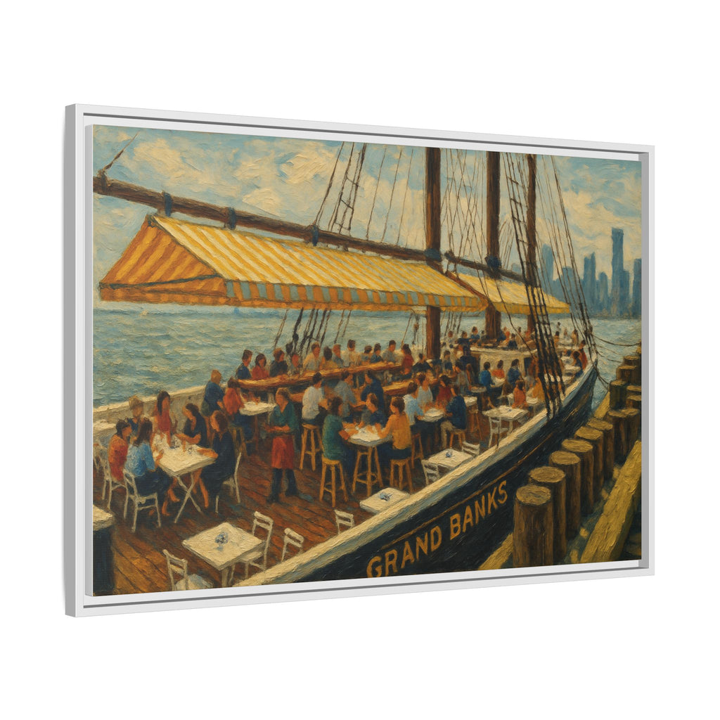 Grand Banks NYC restaurant painting first date gift home decor