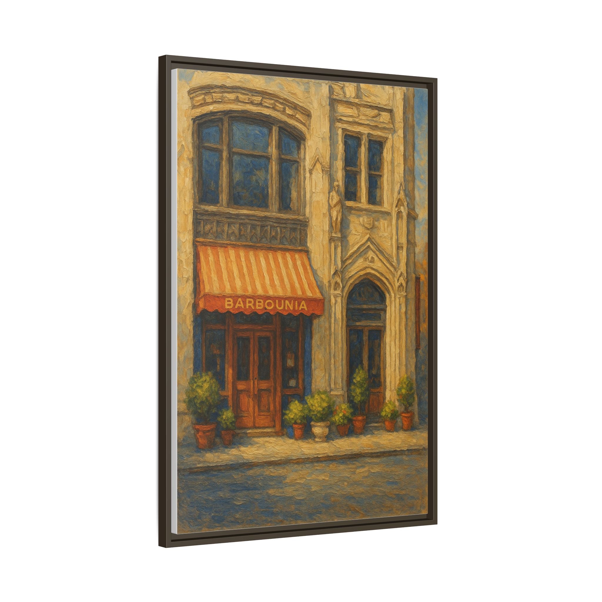 Barbounia housewarming gift NYC restaurant artwork canvas