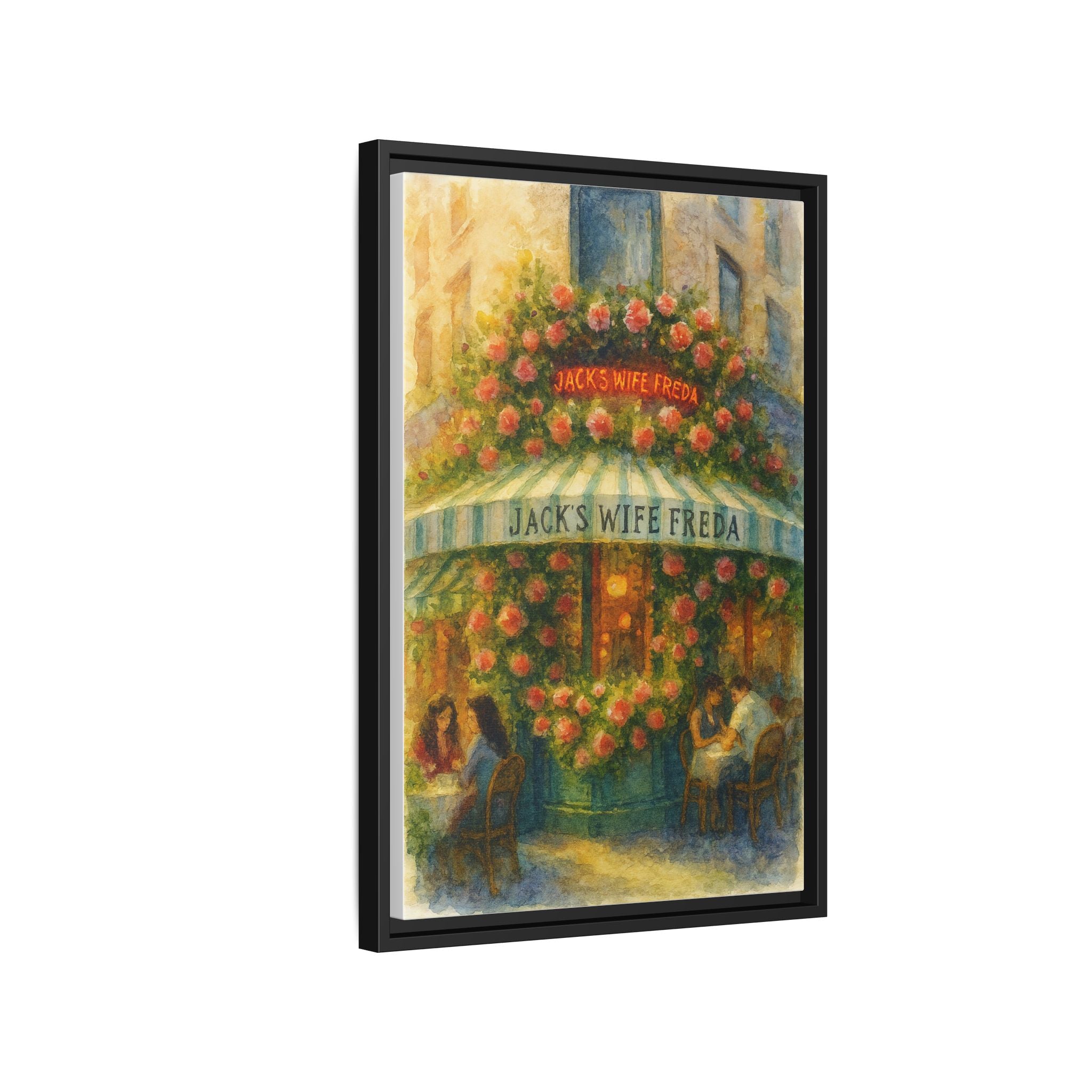 Jack's Wife Freda — Restaurant Print | Matte Canvas + Wooden Frame