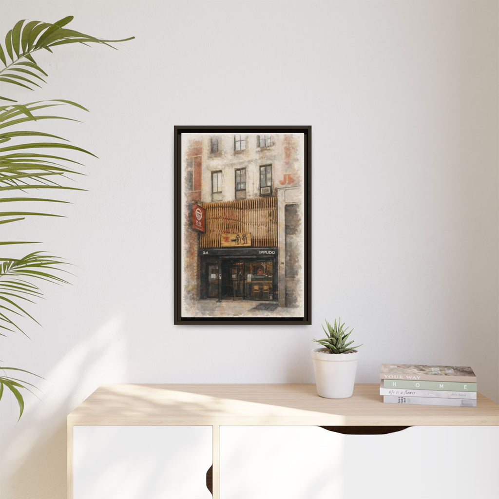 Ippudo NYC restaurant art print gallery wall home decor