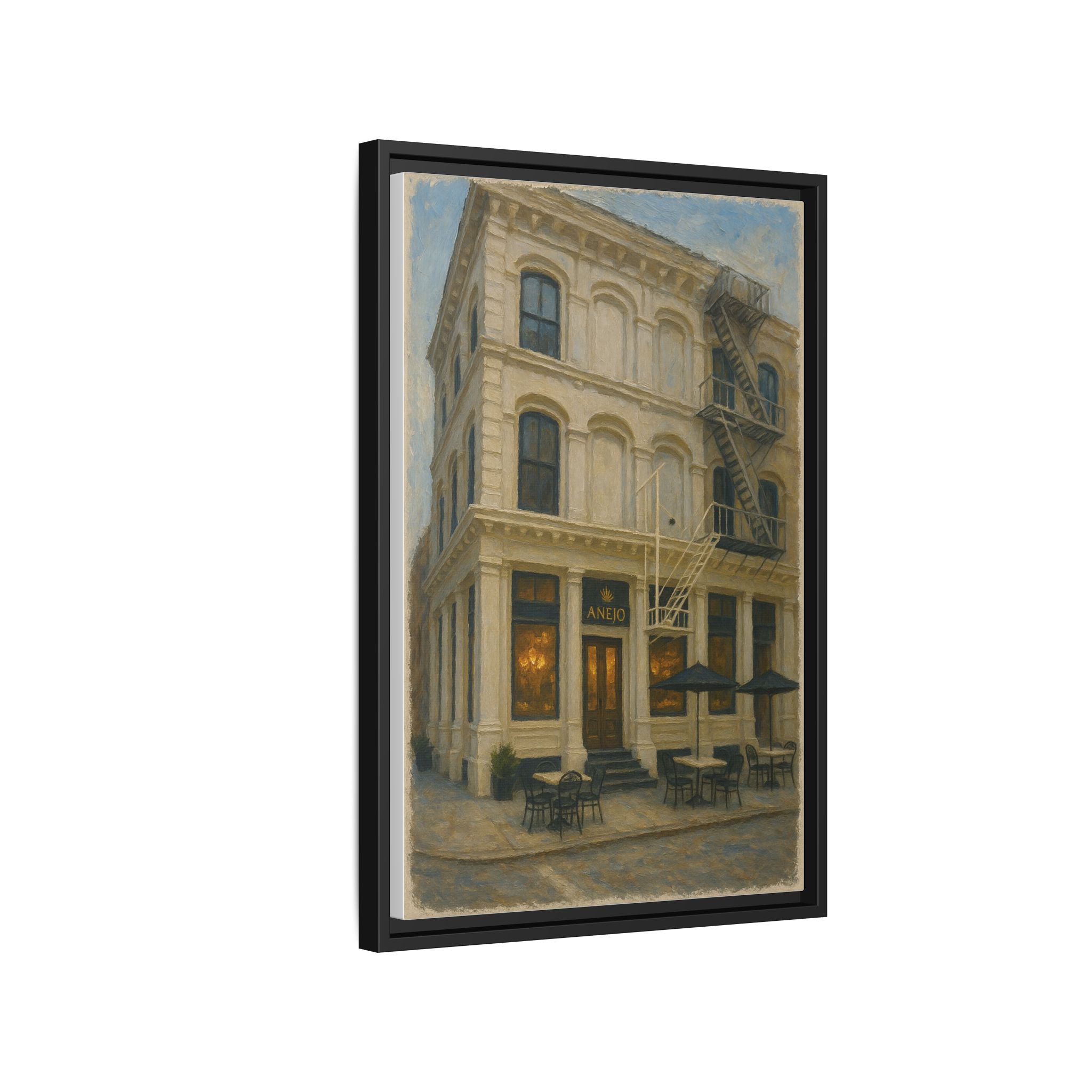 Anejo wall painting restaurant art Manhattan framed print