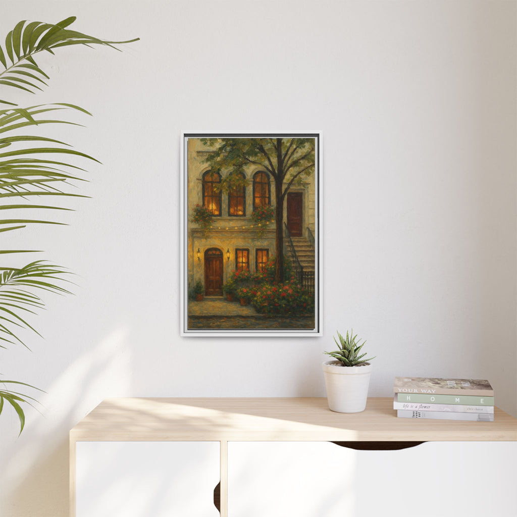 JoJo by Jean-Georges — Restaurant Print | Matte Canvas + Wooden Frame