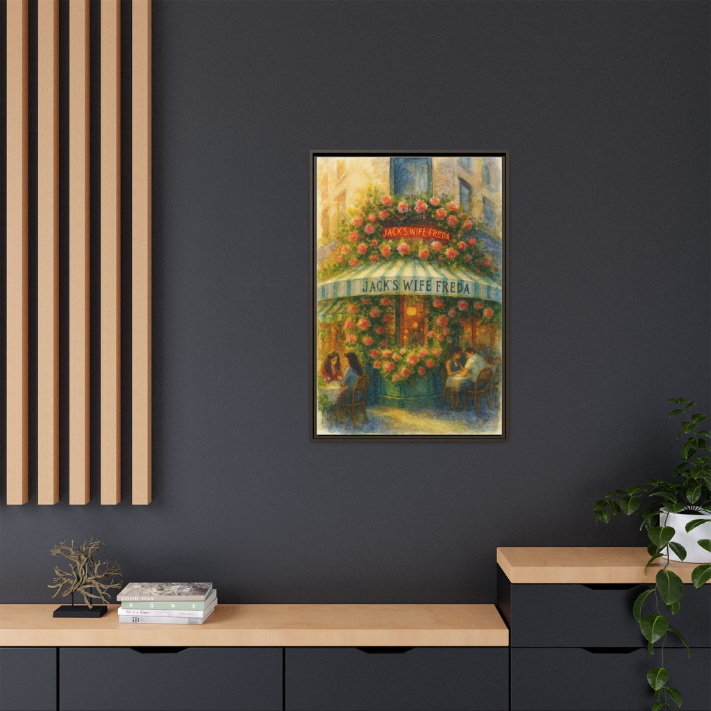 Jack's Wife Freda — Restaurant Print | Matte Canvas + Wooden Frame