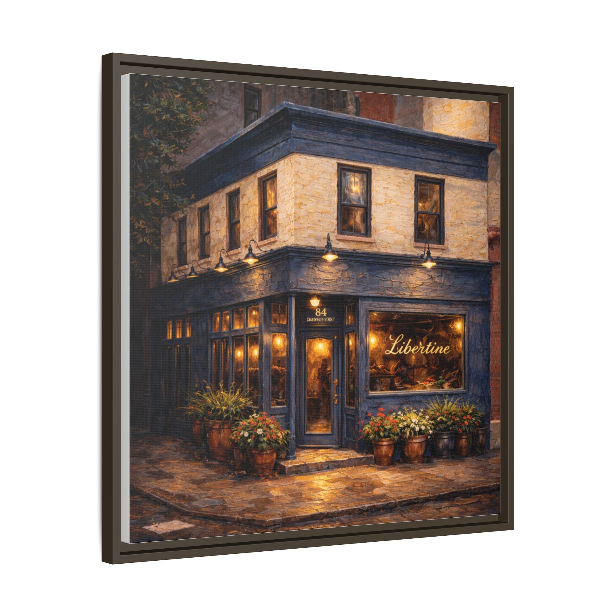 Libertine iconic NYC restaurant painting gallery wall art