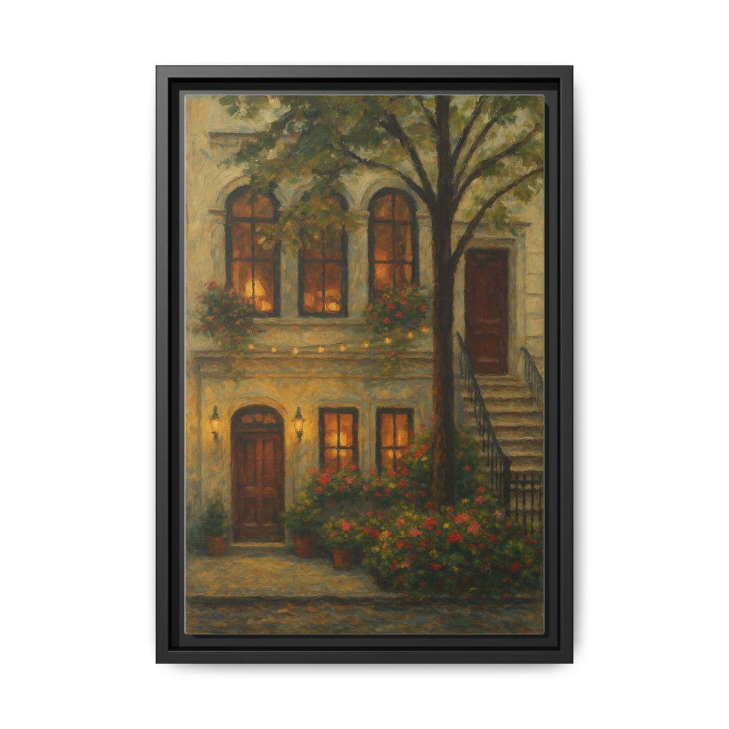 JoJo by Jean-Georges — Restaurant Print | Matte Canvas + Wooden Frame