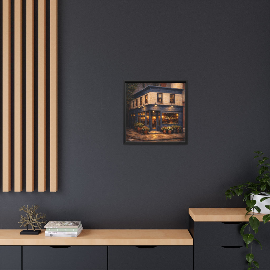 Libertine NYC restaurant gift first date memory wall art