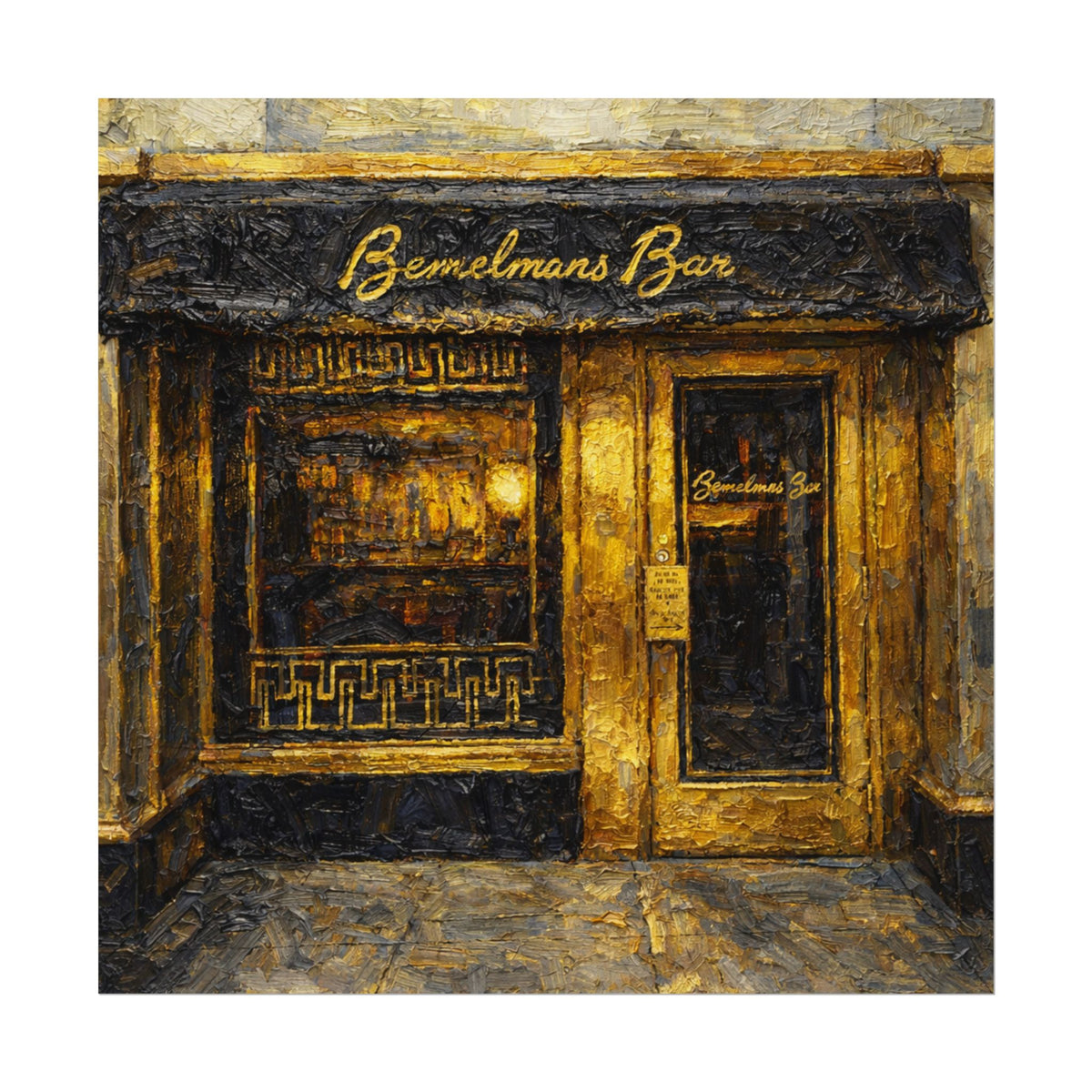 Bemelmans Bar unframed paper art print