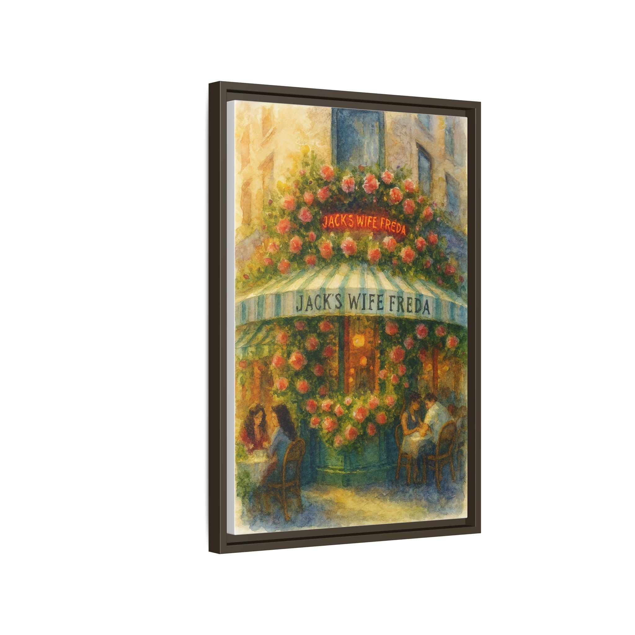 Jack's Wife Freda — Restaurant Print | Matte Canvas + Wooden Frame