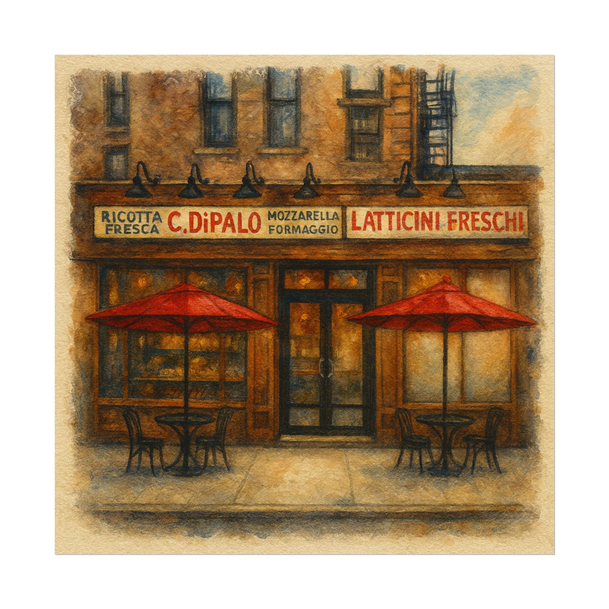 C Di Palo unframed paper art print