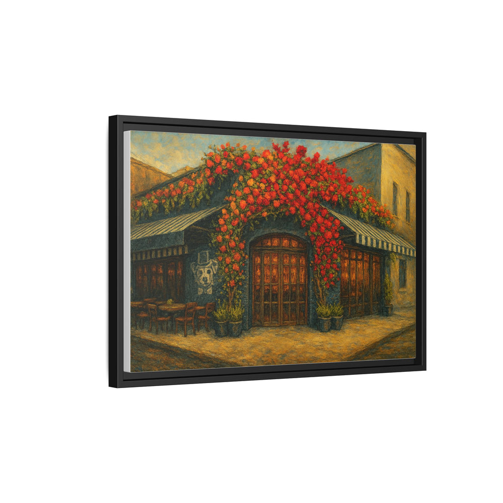 LouLou restaurant artwork wedding gift framed canvas