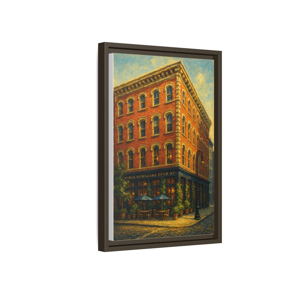 La Mercerie at the Guild — Restaurant Print | Matte Canvas + Wooden Frame