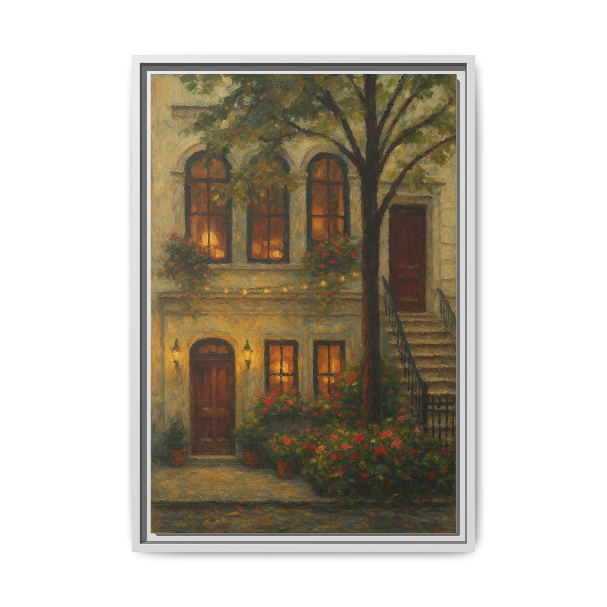 JoJo by Jean-Georges — Restaurant Print | Matte Canvas + Wooden Frame