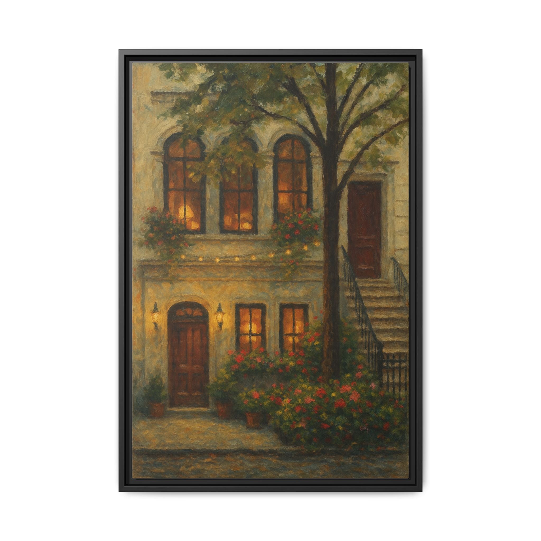 JoJo by Jean-Georges — Restaurant Print | Matte Canvas + Wooden Frame