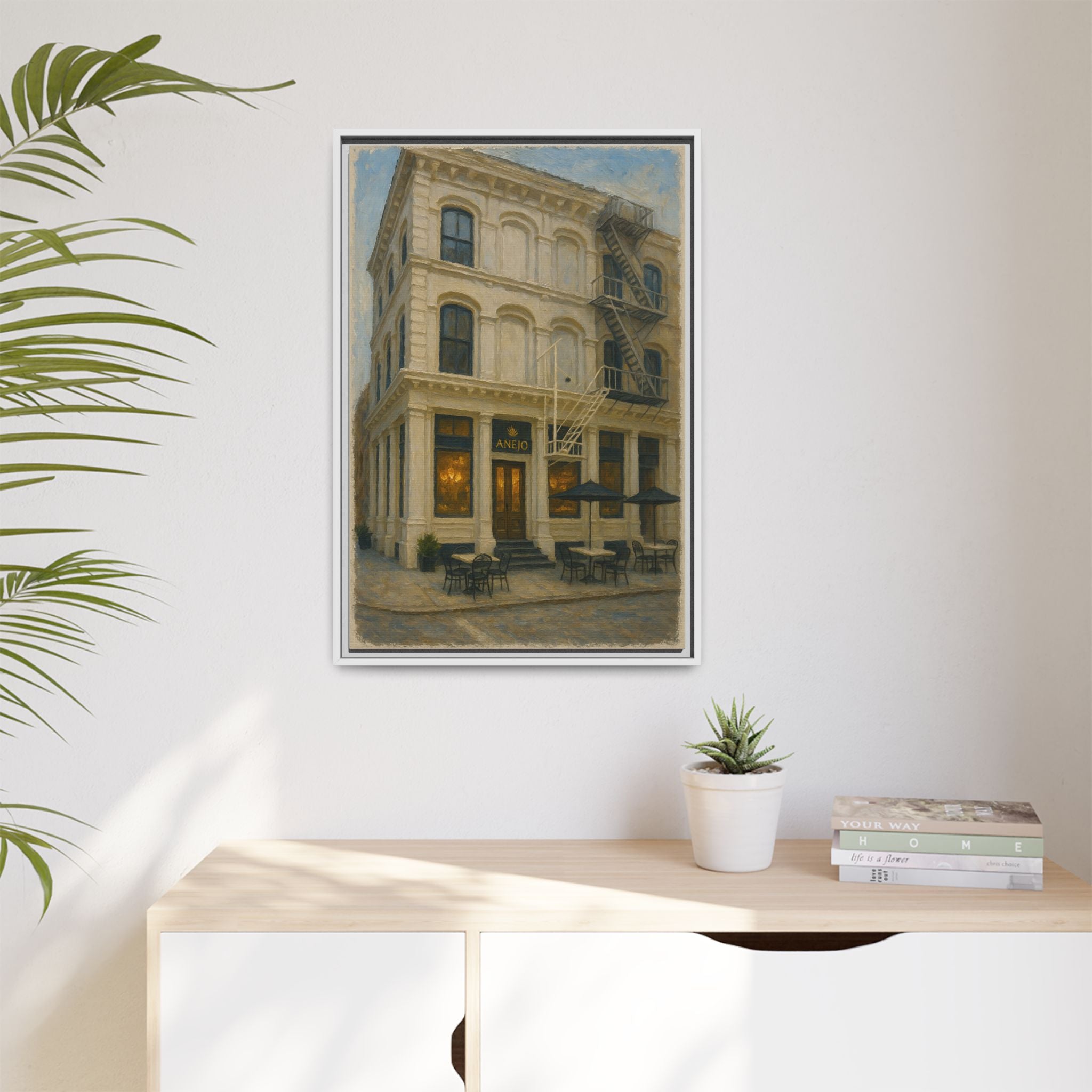 Anejo restaurant painting engagement gift NYC dining