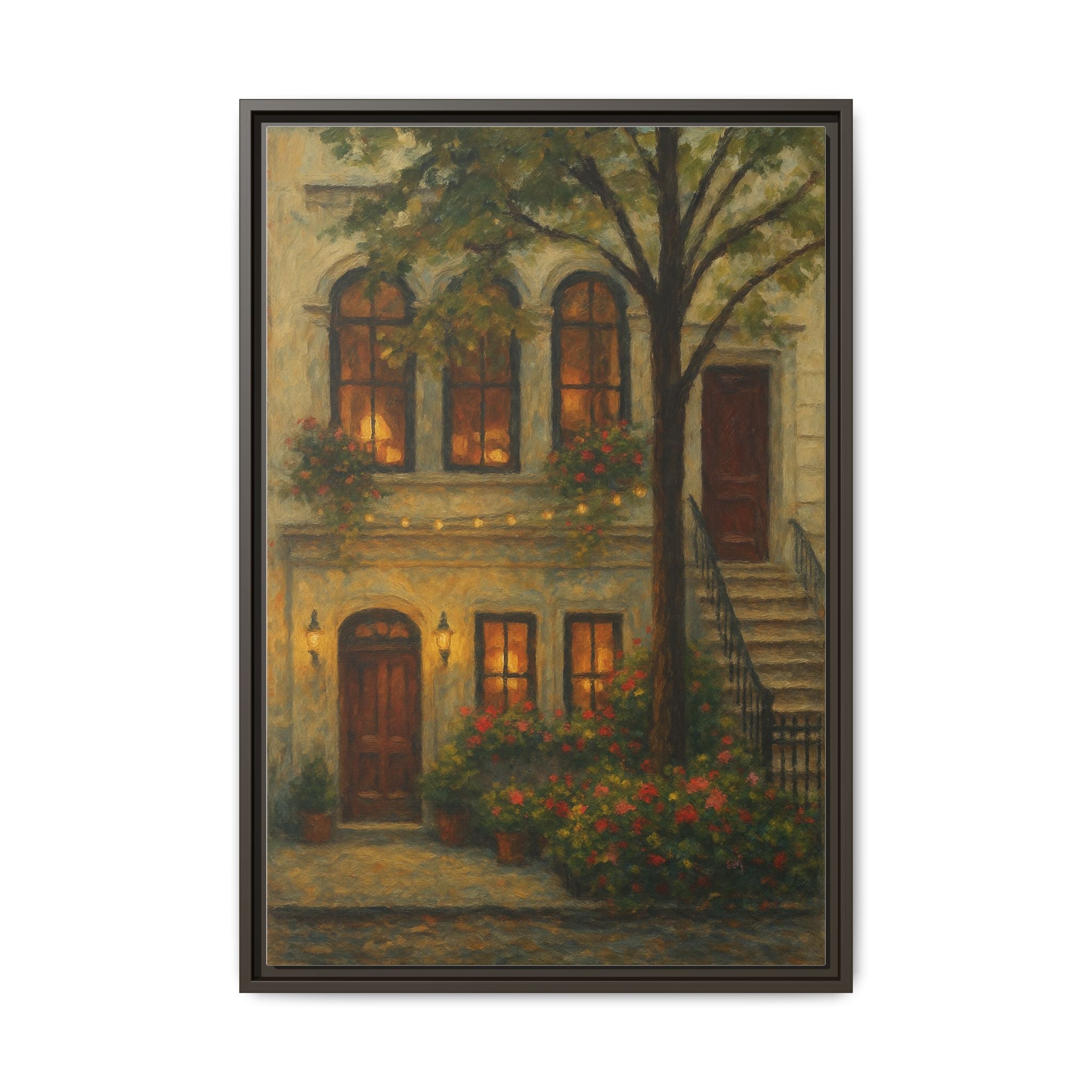 JoJo by Jean-Georges — Restaurant Print | Matte Canvas + Wooden Frame