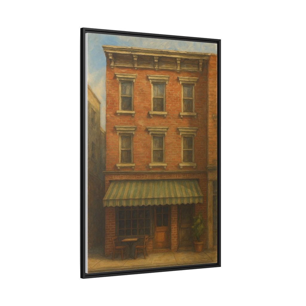 Lucali Pizzeria — Restaurant Print | Matte Canvas + Wooden Frame