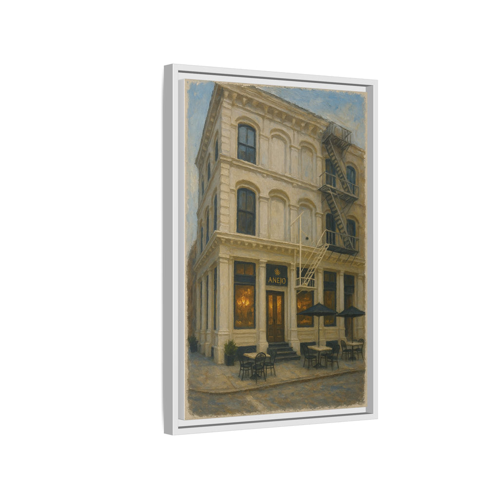 Anejo Manhattan restaurant print framed canvas artwork