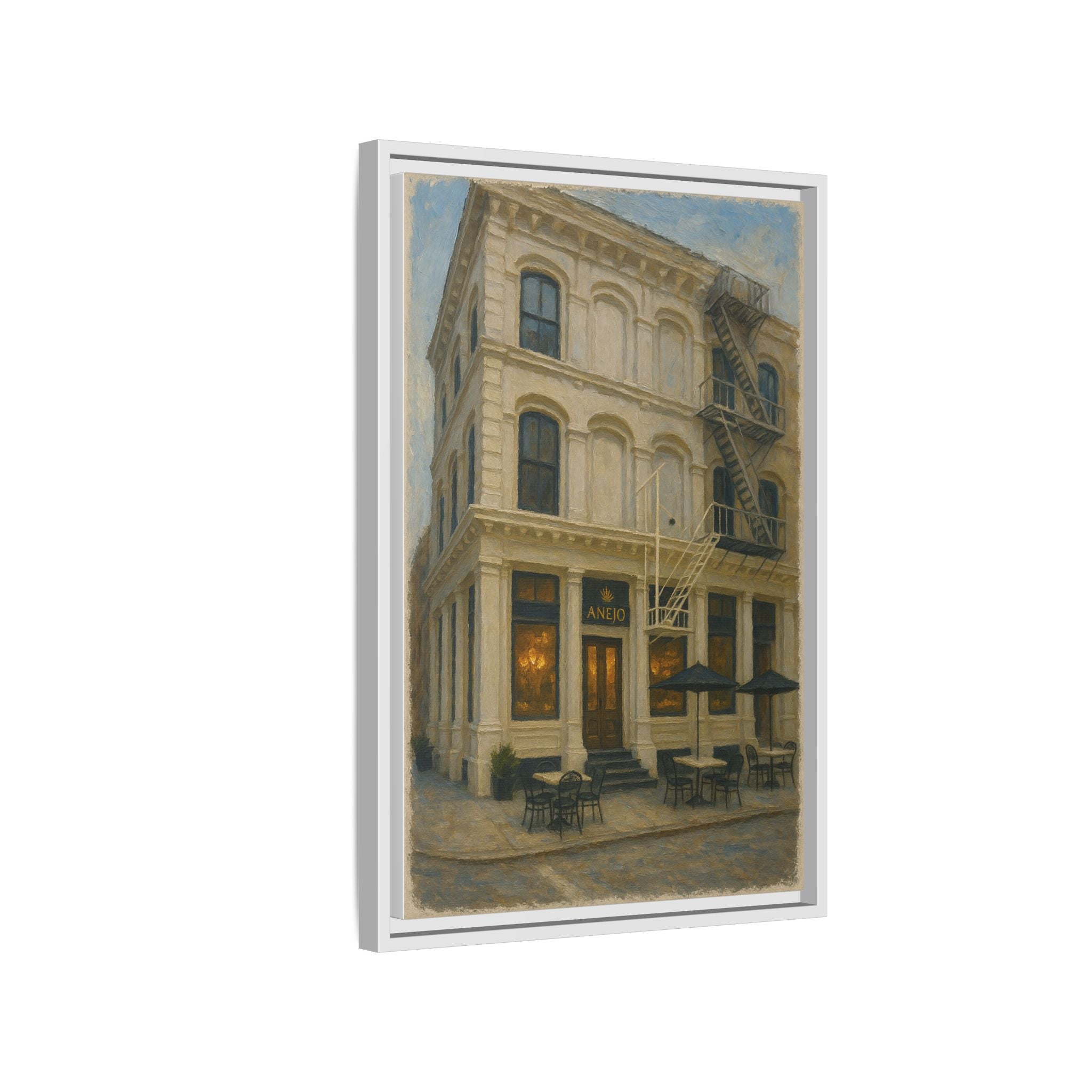 Anejo Manhattan restaurant print framed canvas artwork