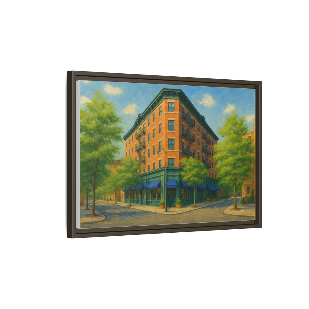 The Mary Lane — Restaurant Print | Matte Canvas + Wooden Frame