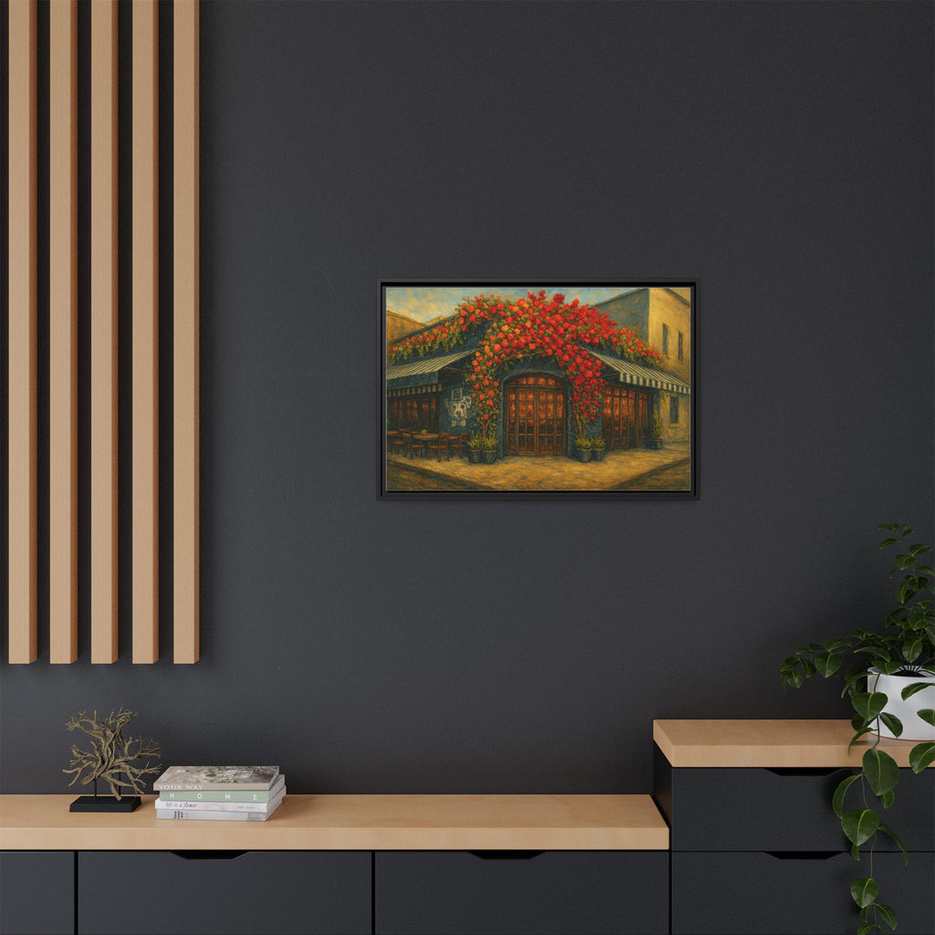 LouLou restaurant wall print premium canvas home decor