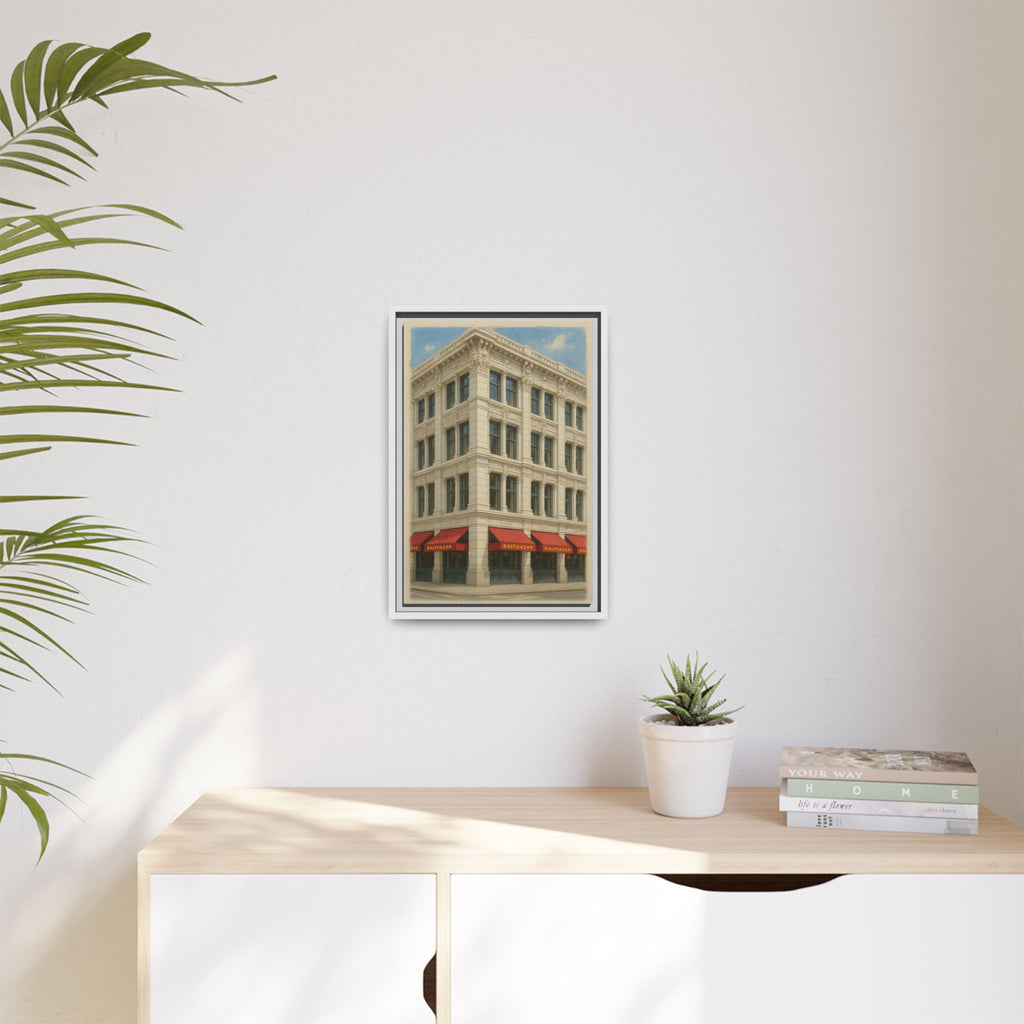 Balthazar Restaurant — Restaurant Print | Matte Canvas + Wooden Frame