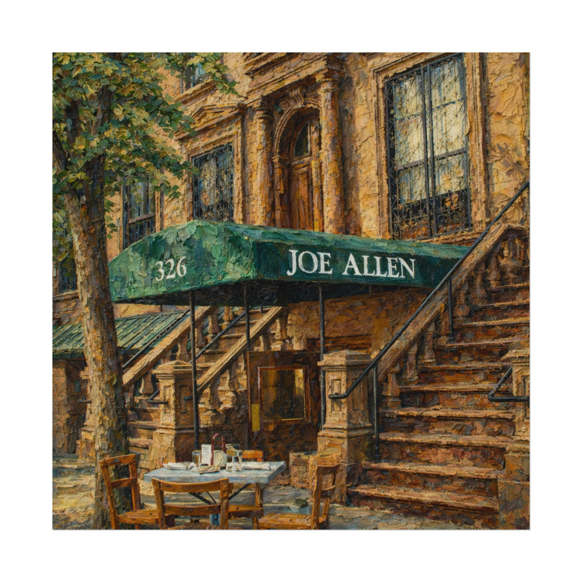 Joe Allen unframed paper art print