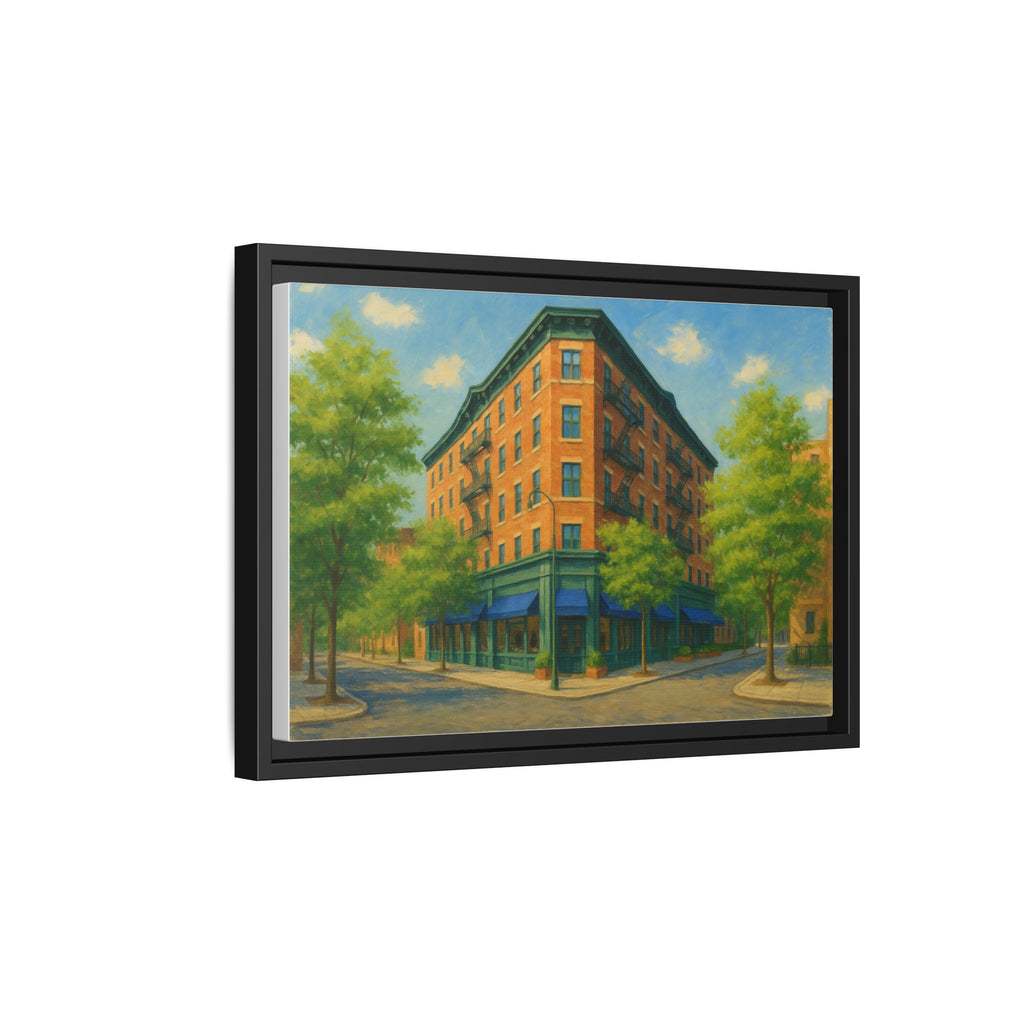 The Mary Lane — Restaurant Print | Matte Canvas + Wooden Frame