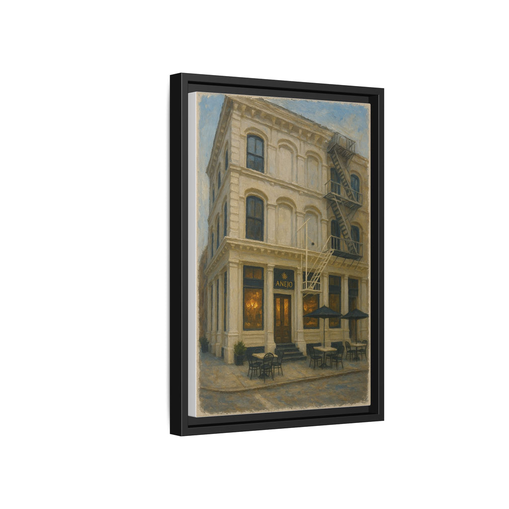 Anejo NYC restaurant painting framed canvas wall art