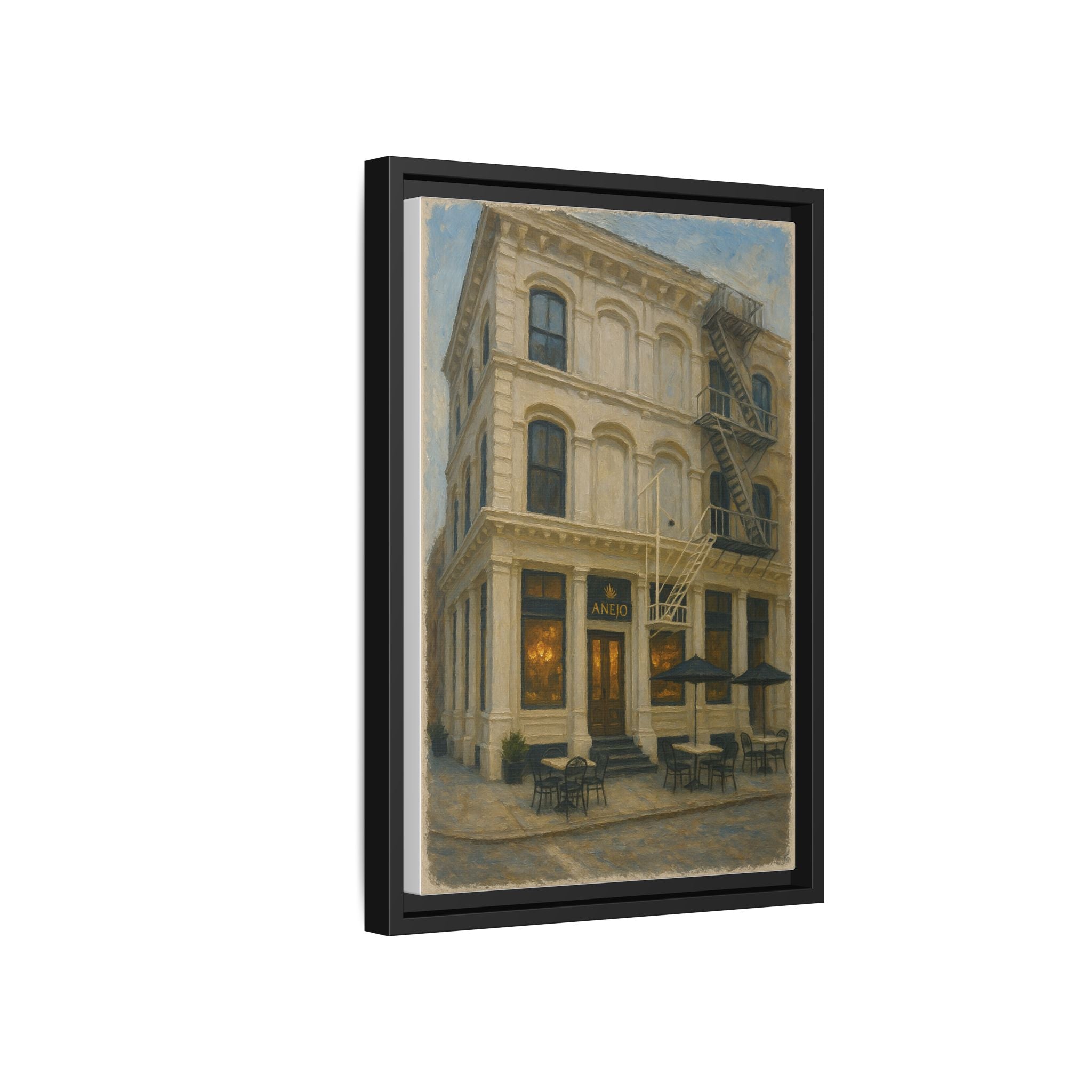 Anejo NYC restaurant painting framed canvas wall art