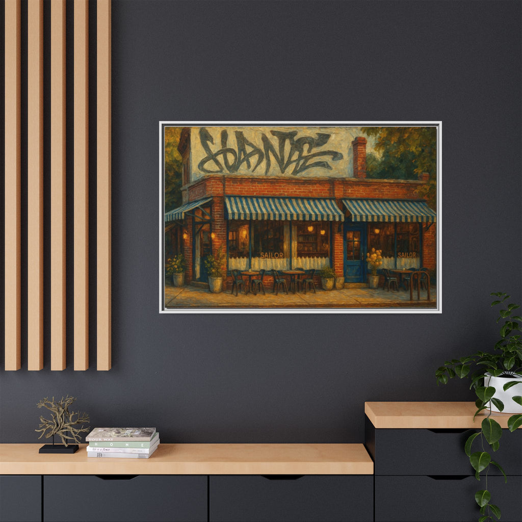 Sailor restaurant poster Manhattan dining wall decor