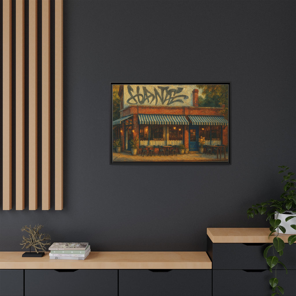 Sailor NYC restaurant gift first date memory wall art