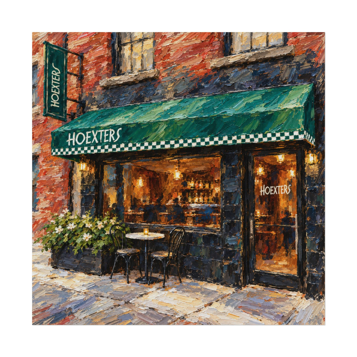 Hoexters unframed paper art print