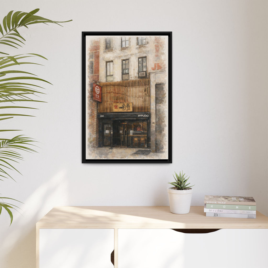 Ippudo NYC restaurant art print gallery wall home decor
