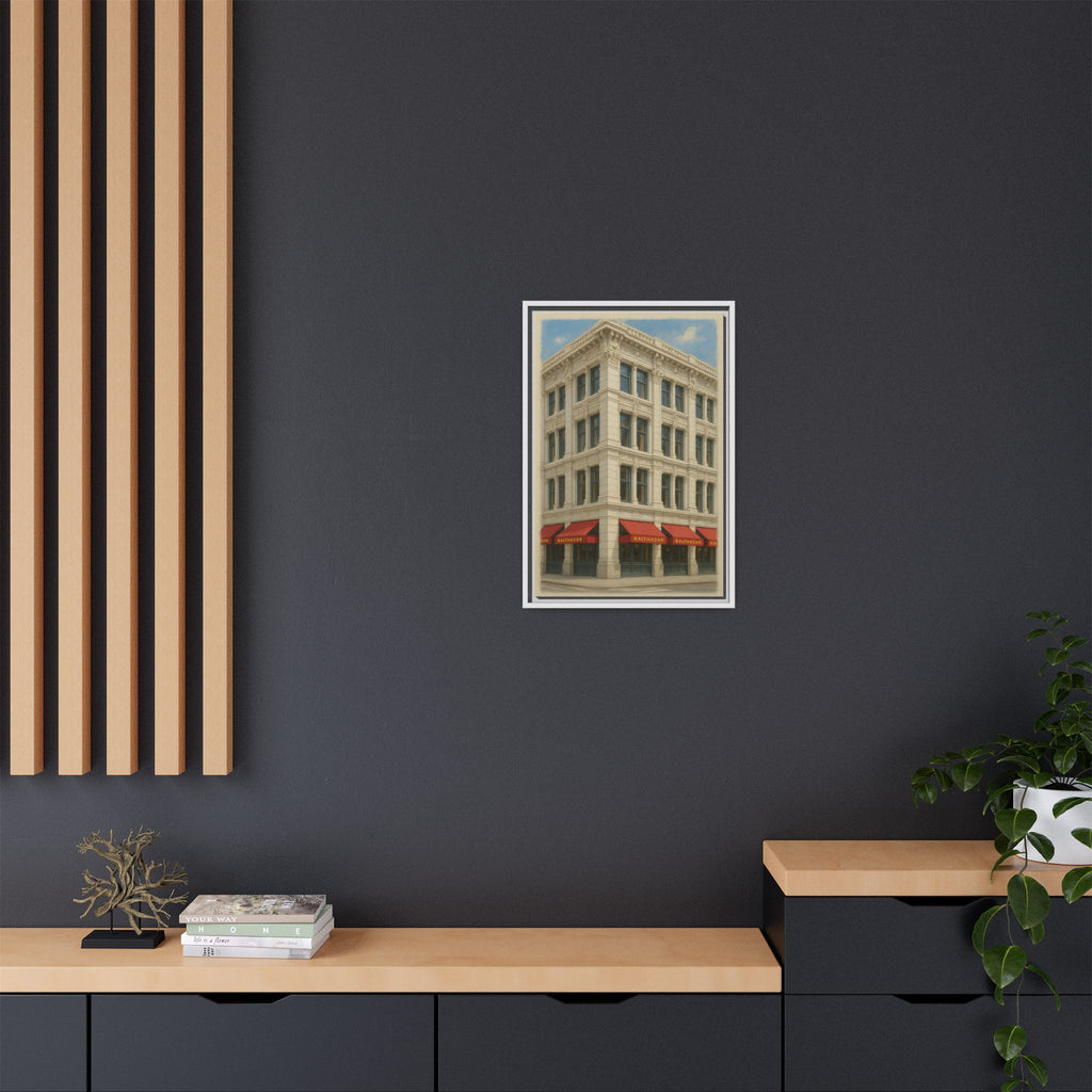 Balthazar Restaurant — Restaurant Print | Matte Canvas + Wooden Frame