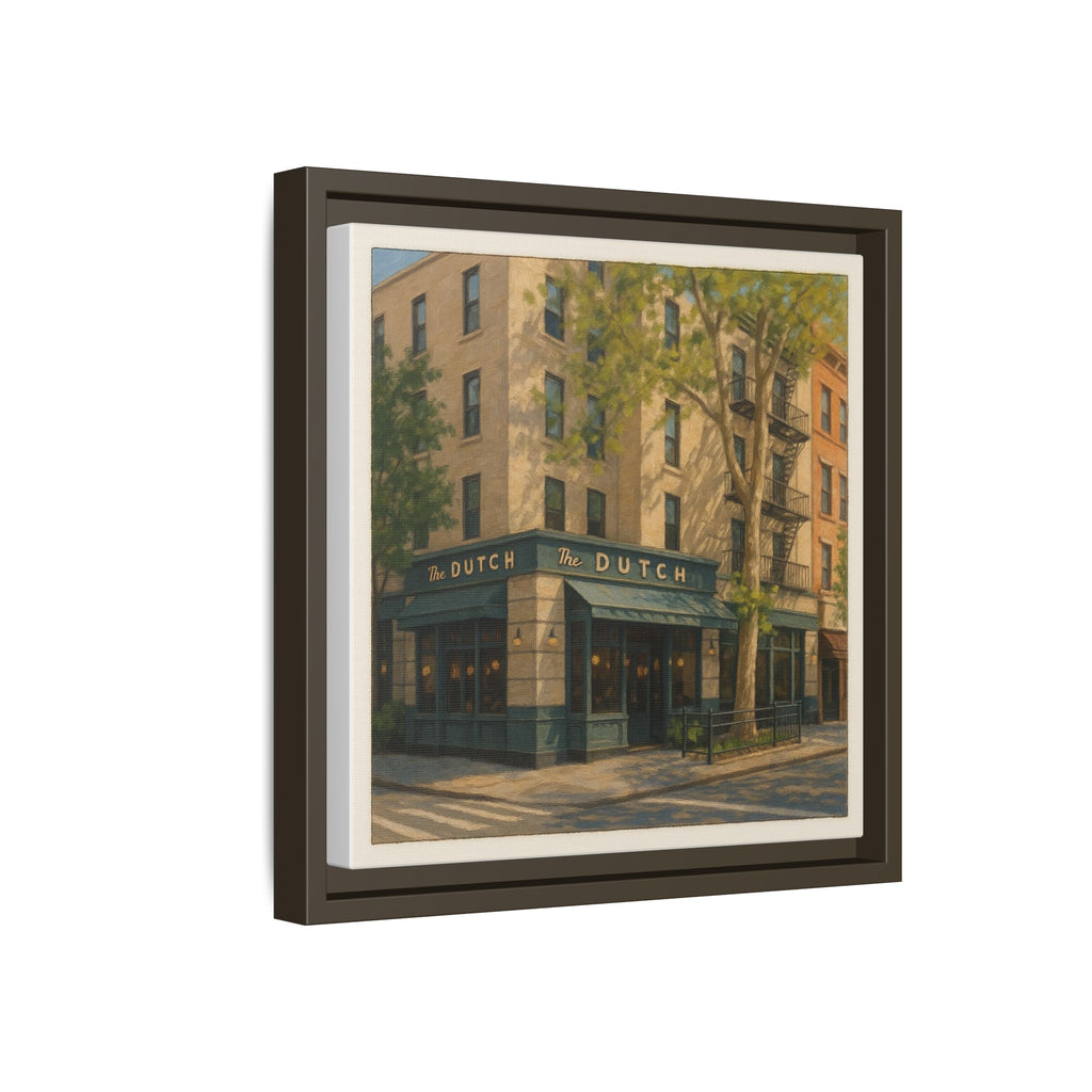 The Dutch — Restaurant Print | Matte Canvas + Wooden Frame