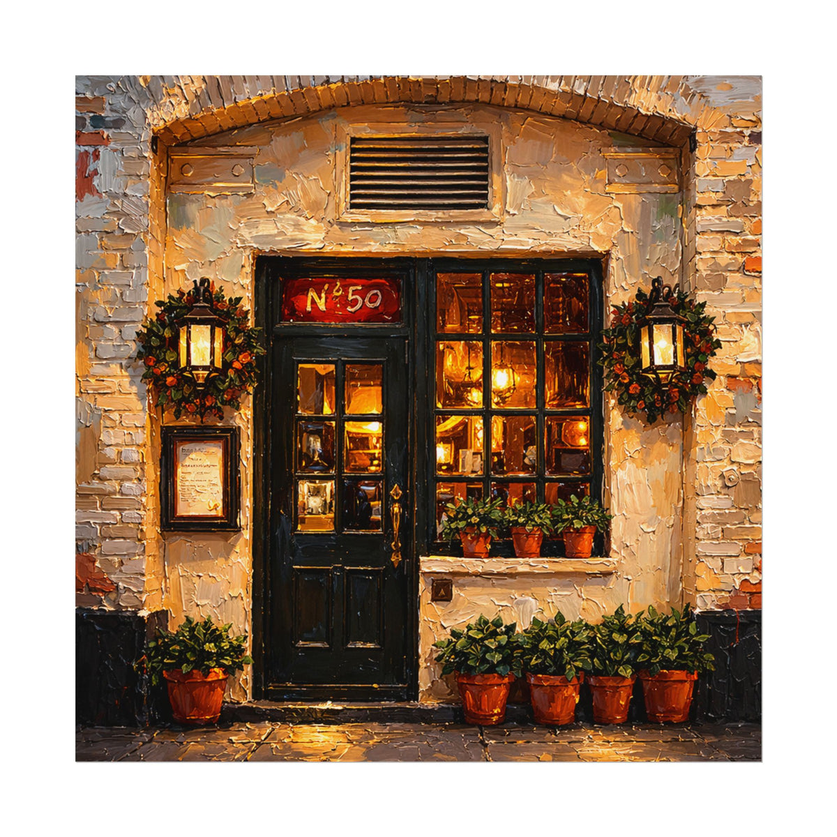The Commerce Inn unframed paper art print