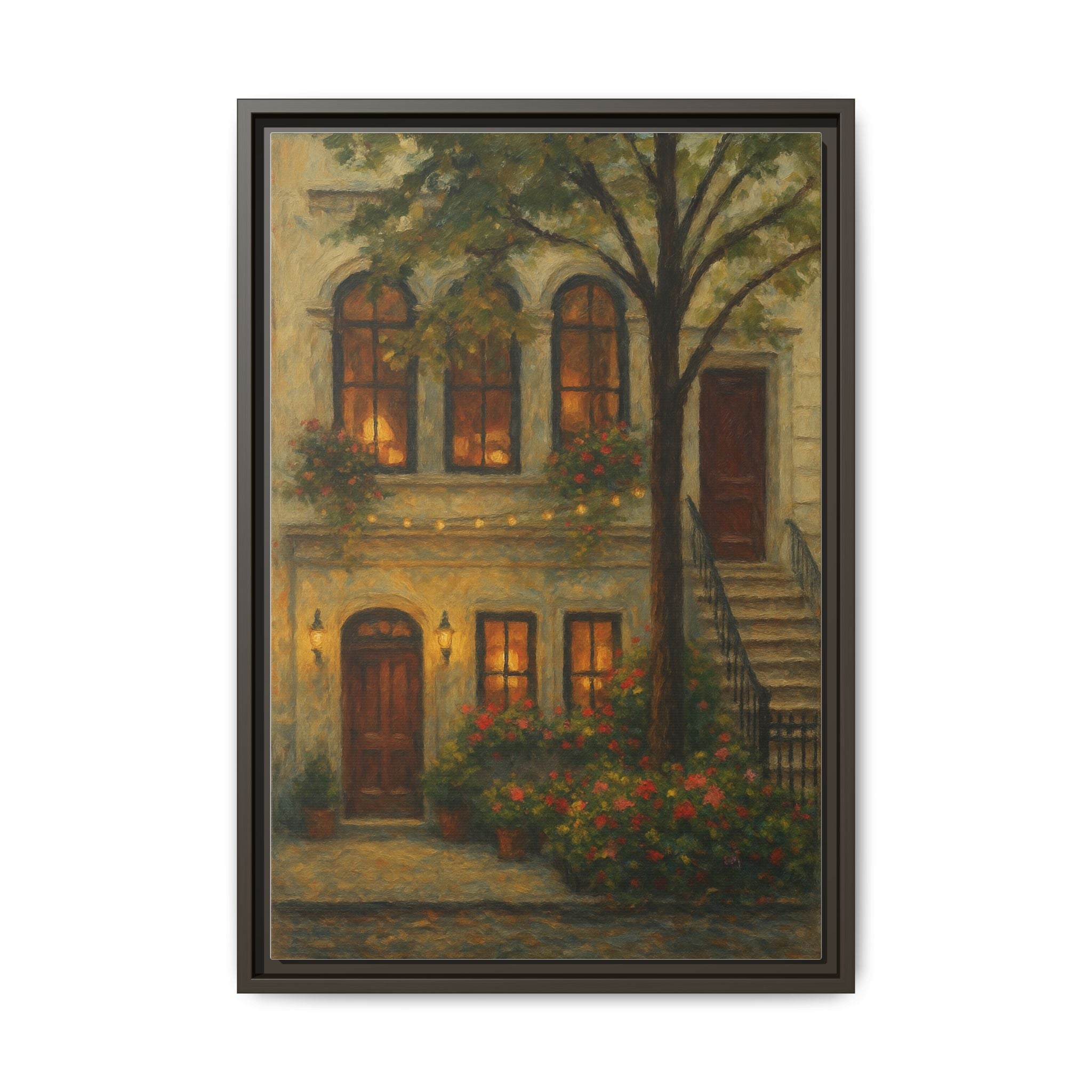 JoJo by Jean-Georges — Restaurant Print | Matte Canvas + Wooden Frame