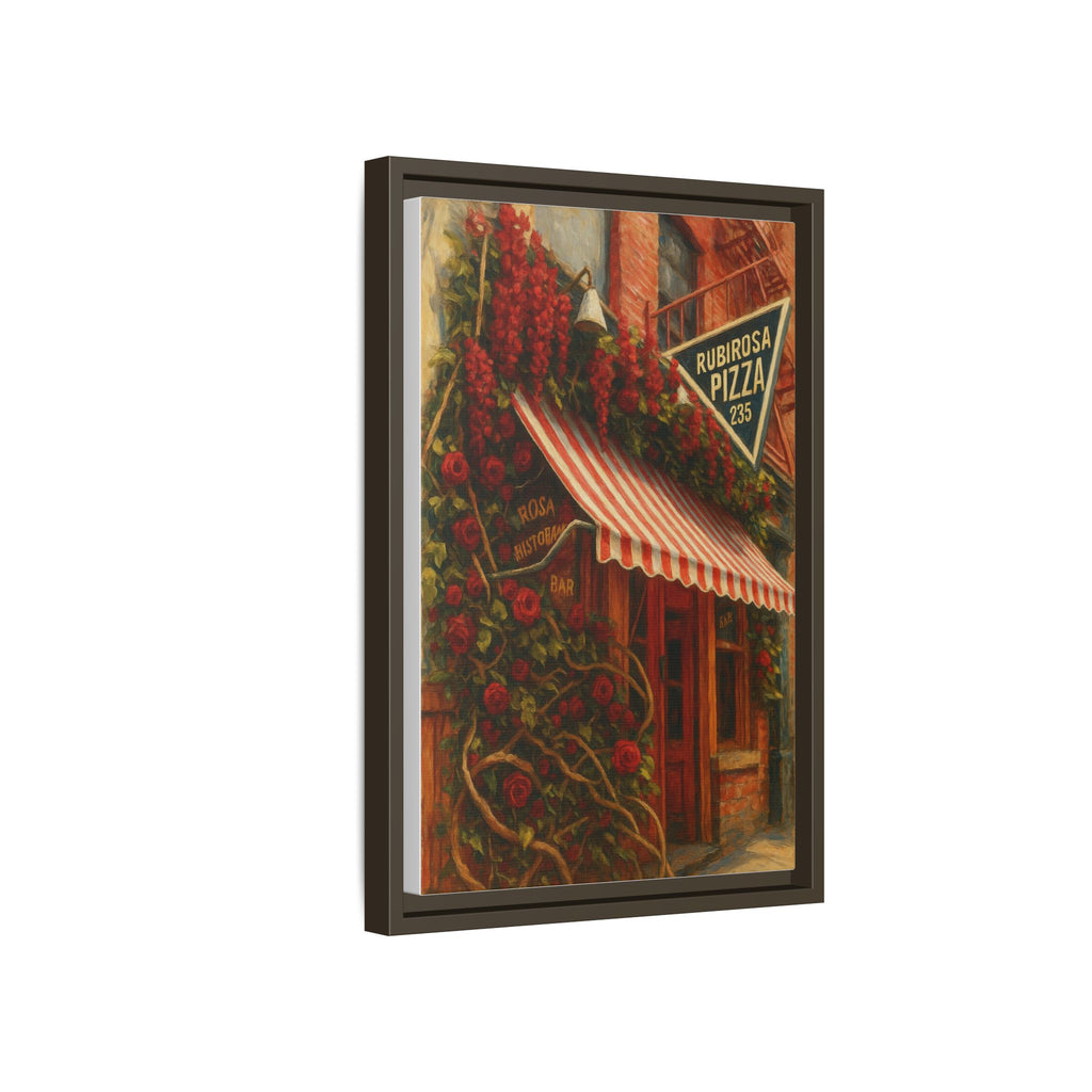 Rubirosa — Restaurant Print | Matte Canvas + Wooden Frame