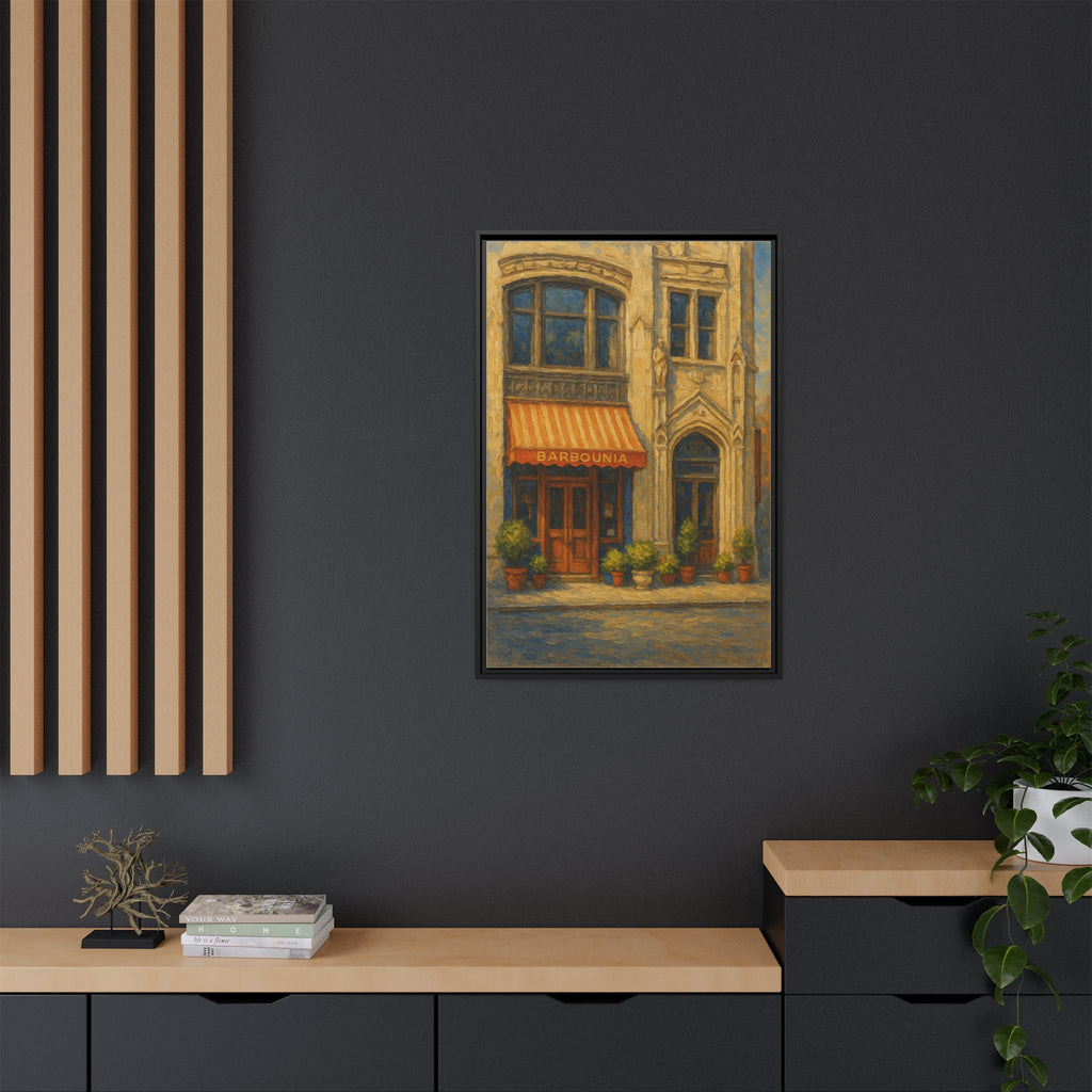 Barbounia restaurant wall print premium canvas home decor