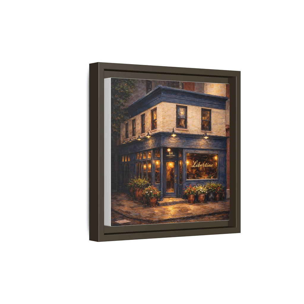 Libertine housewarming gift NYC restaurant artwork canvas