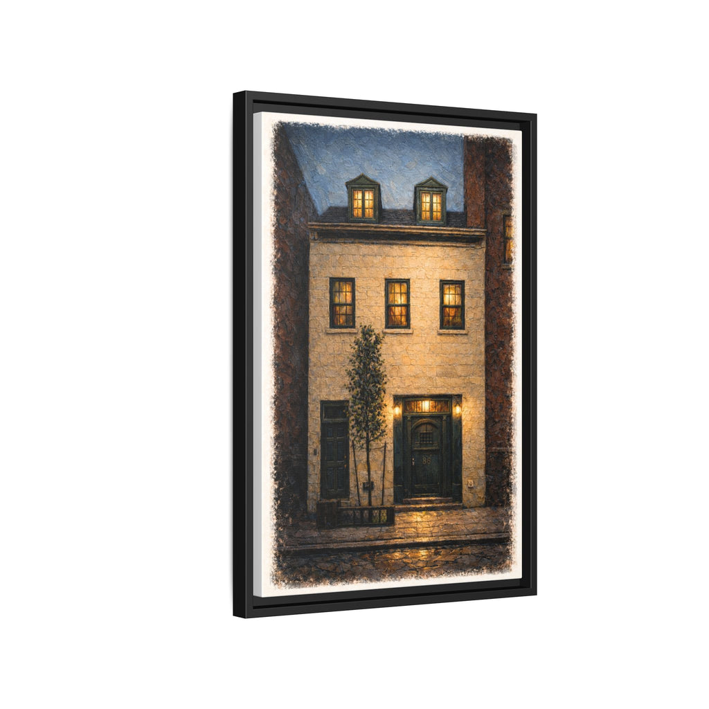 The Eighty Six — Restaurant Print | Matte Canvas + Wooden Frame