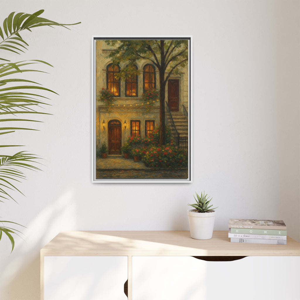 JoJo by Jean-Georges — Restaurant Print | Matte Canvas + Wooden Frame