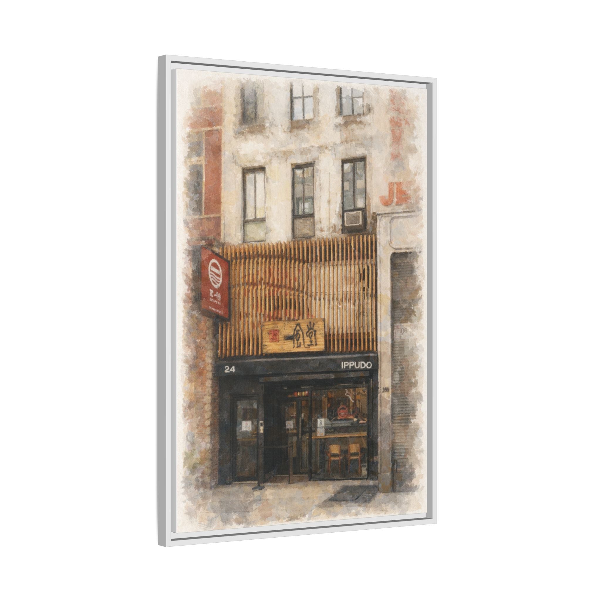 Ippudo NYC dining art restaurant gift framed wall art
